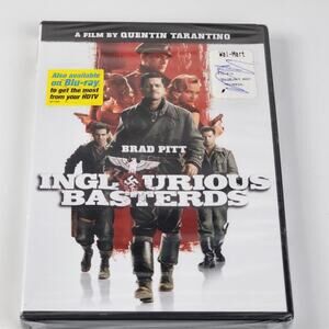 Inglourious Basterds (Universal Studios Quentin Tarantino) War Drama Movie DVD